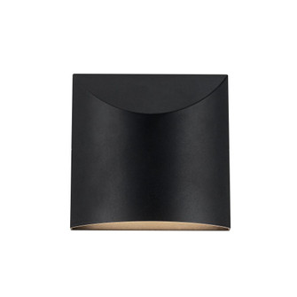 Lenox 8-in Black Dimmable LED Outdoor Wall Sconce (461|EW46308-BK-UNV-3CCT)