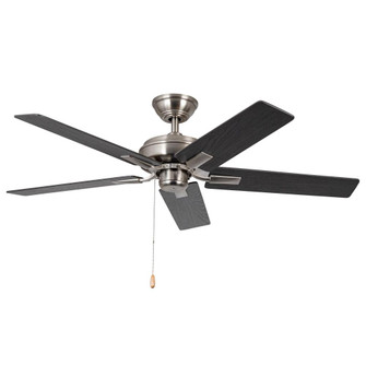 Erikson 52-in Brushed Nickel Pull Chain Ceiling Fan (461|CF78752-BN-NLP)