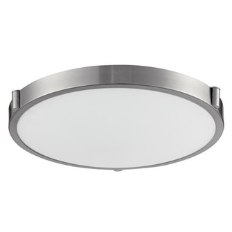 Floyd 17-in Brushed Nickel Dimmable LED Flush Mount (461|501122-LED-5CCT)