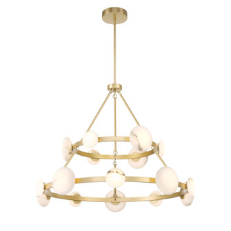 Zill 16 LED Light 2 Tier Chandelier (10|3599-864-L)