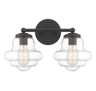 2-light Bathroom Vanity Light In Oil Rubbed Bronze (128|M80072ORB)