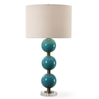 Uttermost Palawan Blue Glaze Table Lamp (85|30362-1)