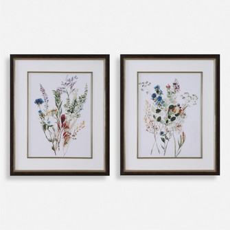 Uttermost Delicate Flowers Framed Prints Set/2 (85|32341)