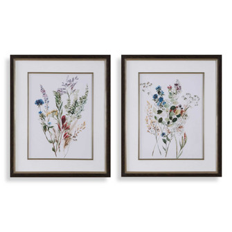 Uttermost Delicate Flowers Framed Prints Set/2 (85|32341)
