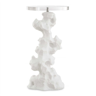 Uttermost Remnant White Stone Drink Table (85|24253)