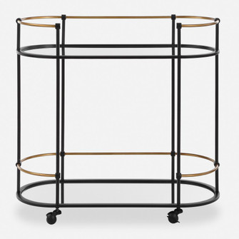 Uttermost Andre Iron Bar Cart (85|24186)