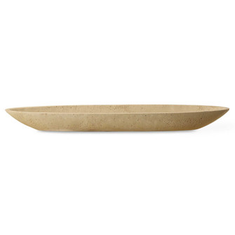 Uttermost Vessel Cast Ivory Canoe Bowl (85|18163)