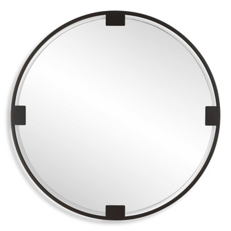Uttermost Cornelia Black Round Mirror (85|09986)