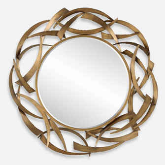 Uttermost Cutting Edge Bronze Round Mirror (85|08181)