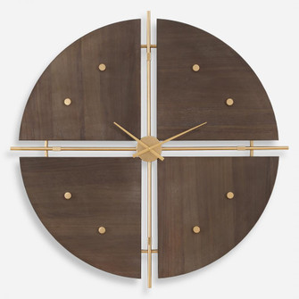 Uttermost Walnut Elegance Wall Clock (85|06465)