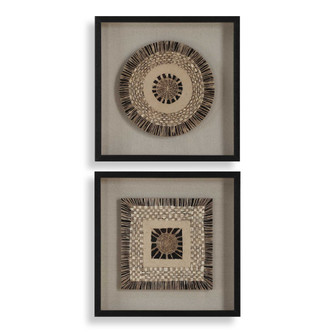 Uttermost Intertwine Knit Paper Shadow Box Set/2 (85|04367)