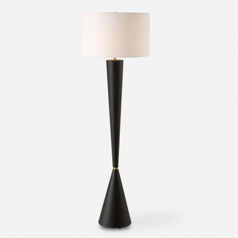 Uttermost Layla Black Tapered Floor Lamp (85|30351)