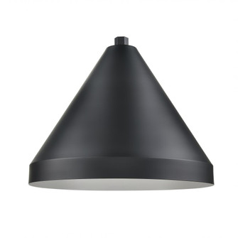 R Series 1-Light Cone Shade Satin Black (670|RCS17-SB)