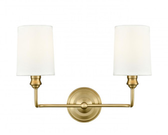 Leena 2-Light Vanity Vintage Brass (670|99802-VB)