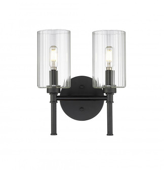 Chastine 2-Light Vanity Matte Black (670|9922-MB)