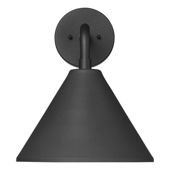 Axston 1-Light Outdoor Wall Sconce Textured Black (670|86102-TBK)
