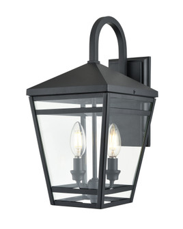 Seager 2-Light Outdoor Wall Sconce Textured Black (670|82102-TBK)