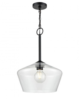 Morbelle 1-Light Pendant Light Matte Black (670|55201-MB)
