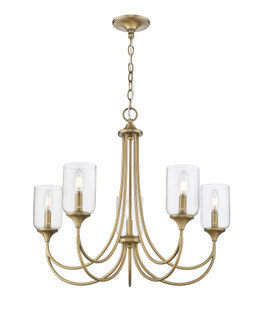 Waddingham 5-Light Chandelier Ceiling Light Vintage Brass (670|22405-VB)