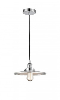 Appalachian - 1 Light - 12 inch - Polished Chrome - Cord hung - Mini Pendant (3442|616-1PH-PC-MFR-PC-12)