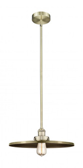 Appalachian - 1 Light - 16 inch - Antique Brass - Stem hung - Mini Pendant (3442|616-1S-AB-MFR-AB-16)
