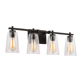 Mercer 4 -Light Vanity (7725|VS24304MBK)