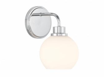 1-Light Wall Sconce in Chrome (8483|M90112CH)