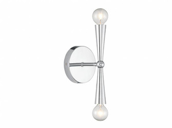 2-Light Wall Sconce in Chrome (8483|M90110CH)