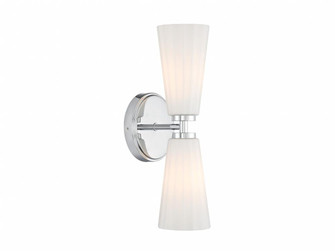 2-Light Wall Sconce in Chrome (8483|M90109CH)