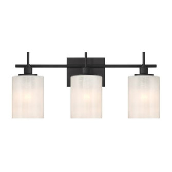 3-Light Bathroom Vanity Light in Matte Black (8483|M80084MBK)