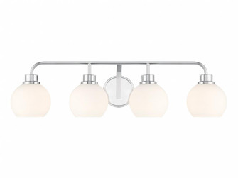 4-Light Bathroom Vanity Light in Chrome (8483|M80082CH)
