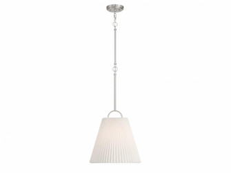 1-Light Pendant in Brushed Nickel (8483|M7045BN)