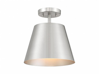 1-Light Ceiling Light in Brushed Nickel (8483|M60076BN)