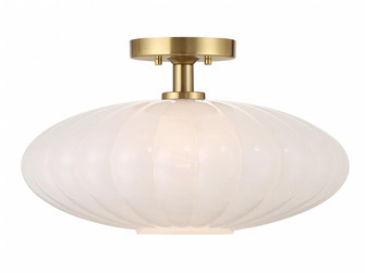 1-Light Ceiling Light in Natural Brass (8483|M60075NB)