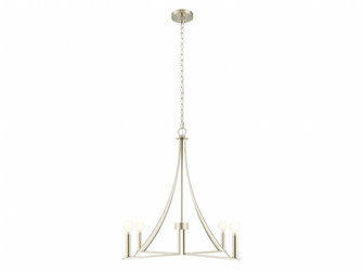4-Light Chandelier in Brushed Nickel (8483|M100141BN)