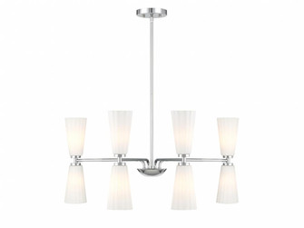 8-Light Chandelier in Chrome (8483|M100126CH)