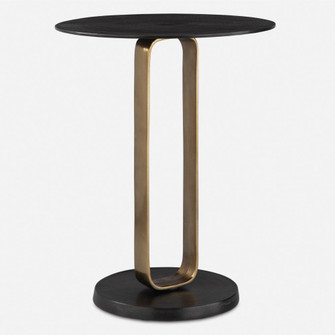 Uttermost Aperture Brass Accent Table (85|50005)