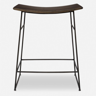 Uttermost Thura Walnut Counter Stool (85|25299)