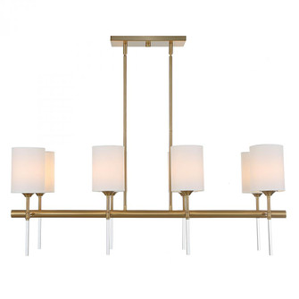 Uttermost Awyr 8 Light Linear Chandelier (85|21388)