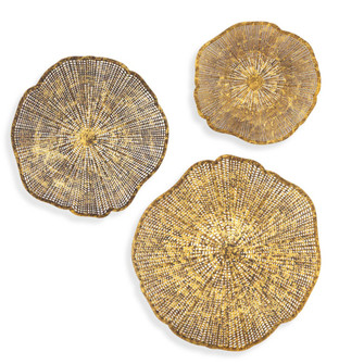 Uttermost Radiance Gold Metal Wall Decor Set/3 (85|04370)