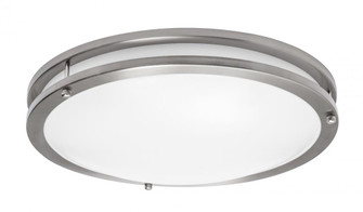 Carlisle 14'' Flushmount 120-277V,5CCT,SN (1|CAF14L5AJUDSN)