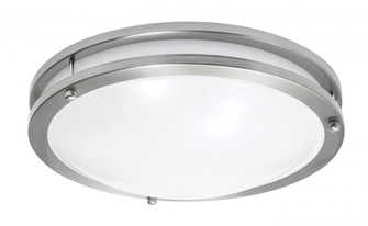 Carlisle 12'' Flushmount 5CCT, 120-277V, SN (1|CAF12L5AJUDSN)