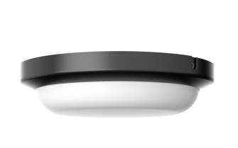 Dean 8'' Outdoor LED Flush 12W 120V 3CCT BK (1|DEAW08LAJENBK)