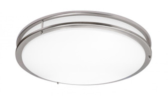 Carlisle 24'' Flushmount 120-277V,5CCT,SN (1|CAF24L5AJUDSN)