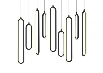 Sienna 36'' LED Linear Pendant 135W,5 CCT,BK (1|SIEP99LAJD1BKLNR9)