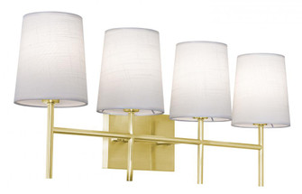 Rose 4 Light Vanity CB SB (1|ROSV2711CBSB)