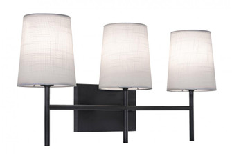 Rose 3 Light Vanity CB BK (1|ROSV2211CBBK)
