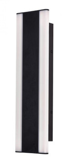 Rhea 18'' Outdoor Led 20W 120-277V BK w/BB (1|REAW0518LAJUDBK-BB)