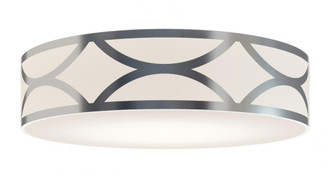 Lake 30'' LED Flush Mount, 60W, 120-277V, NP w/MS (1|LAKF30LAJUDNP-MS)