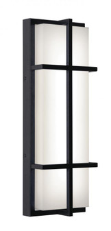 August 20'' Outdoor Led 32W 120-277V BK (1|AUGW0720LAJMVBK)